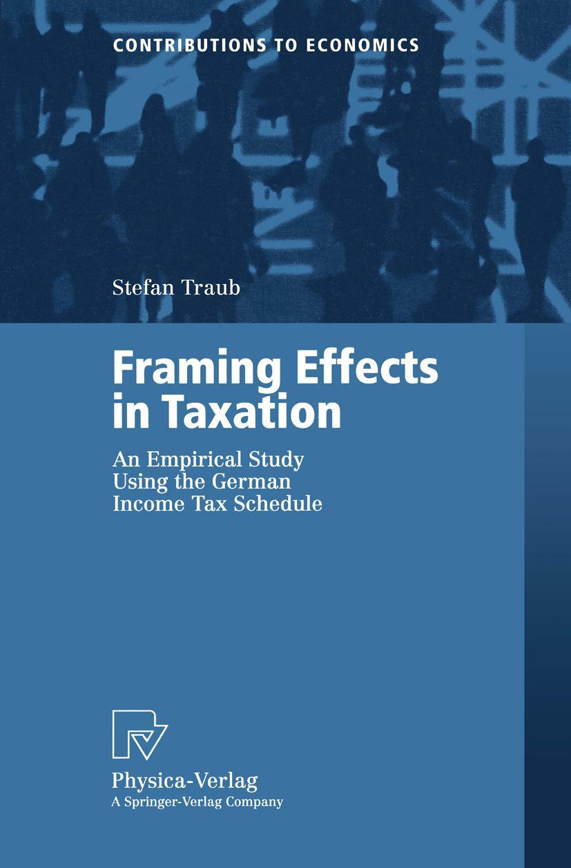 Vorderes Coverbild Framing Effects in Taxation