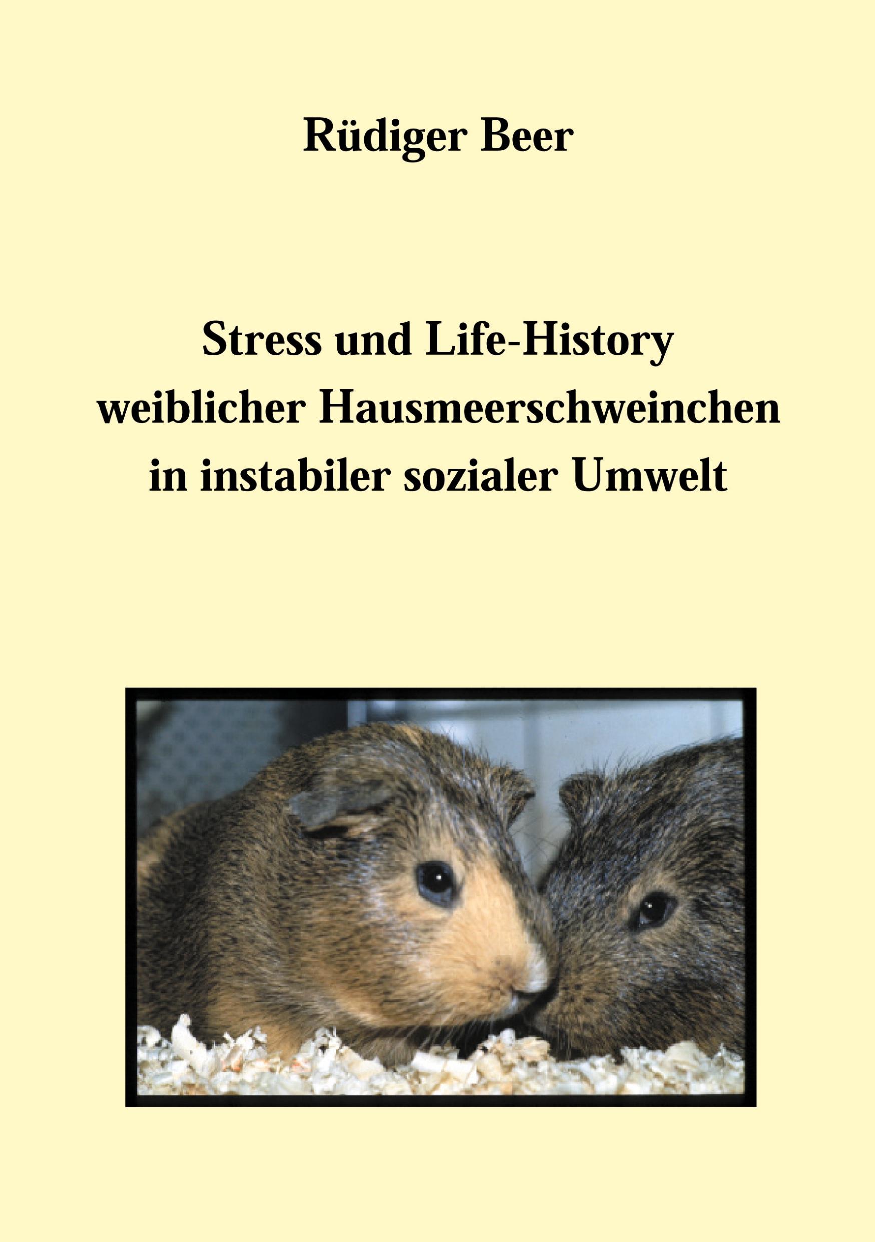 Vorderes Coverbild Stress und life History weiblicher Hausmeerschwein