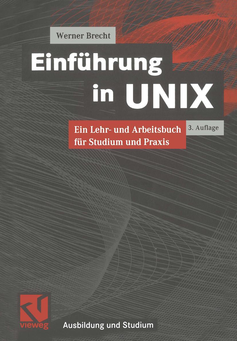 Vorderes Coverbild Einführung in UNIX