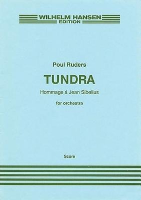 Vorderes Coverbild Poul Ruders: Tundra (Score)