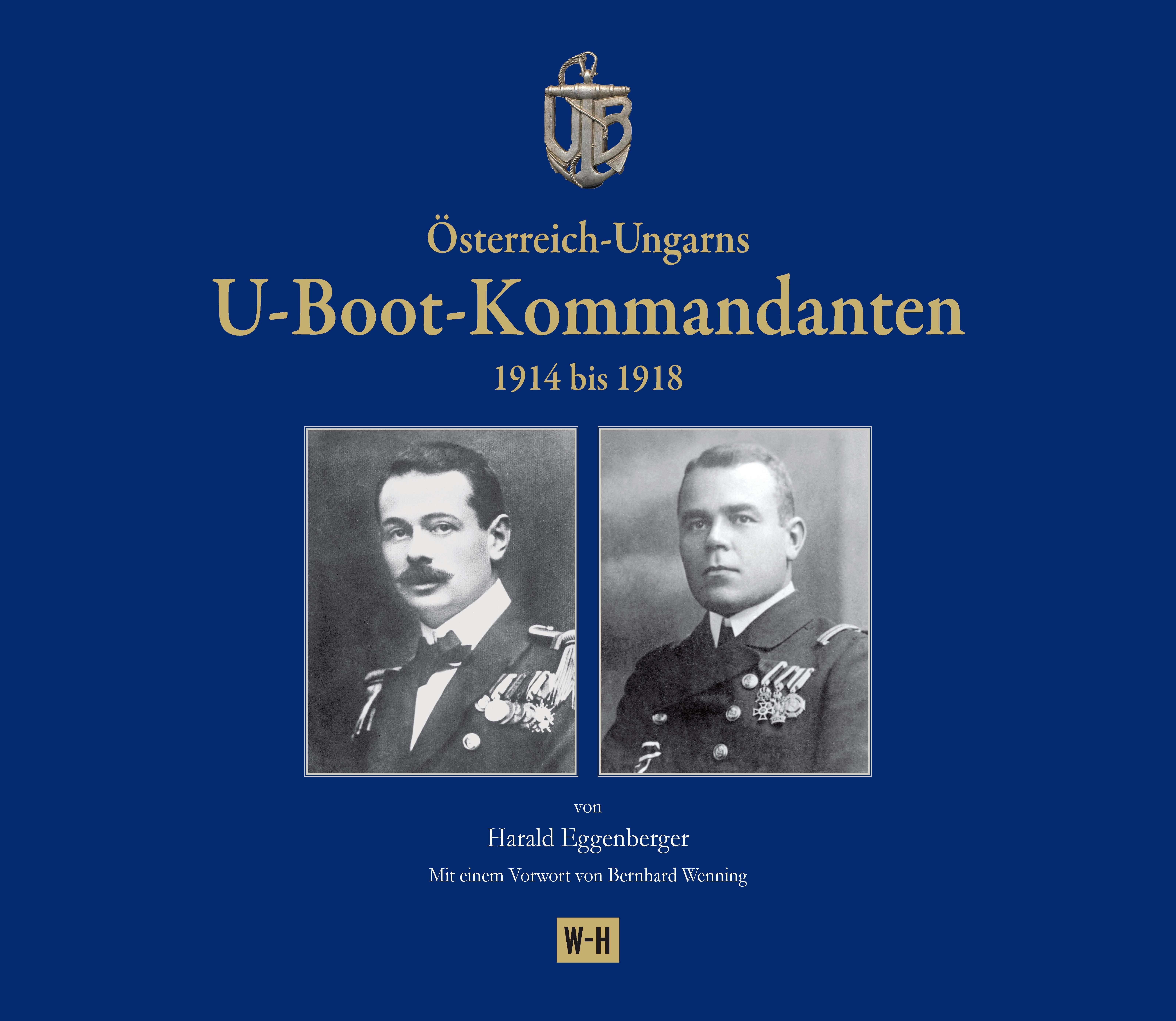 Vorderes Coverbild Österreich-Ungarns U-Boot-Kommandanten