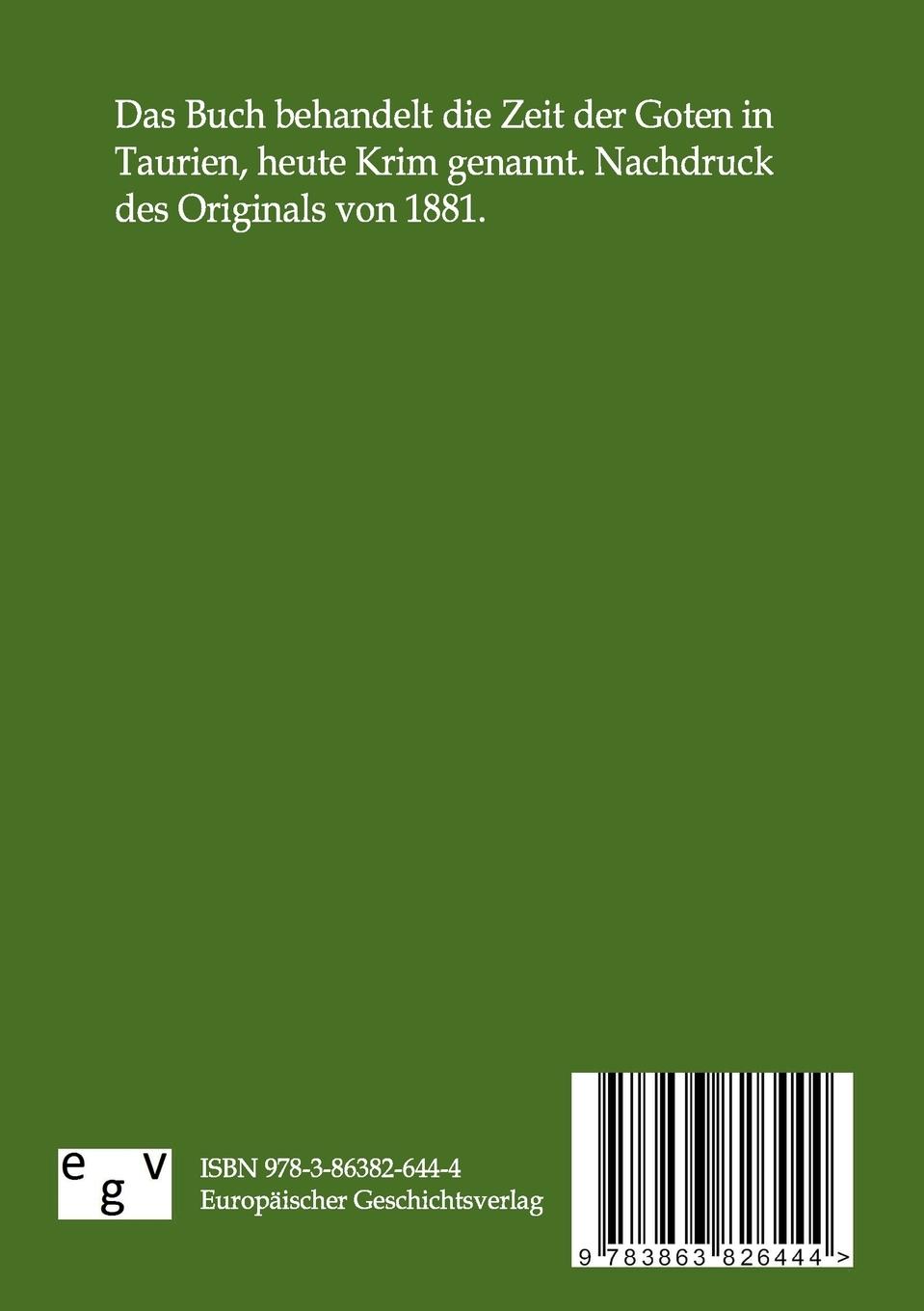 Rückseitencover Die Goten in Taurien