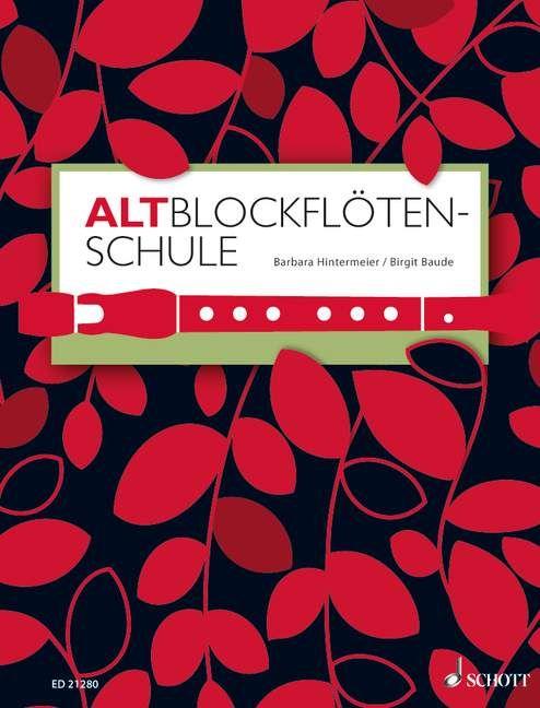 Vorderes Coverbild Altblockflötenschule
