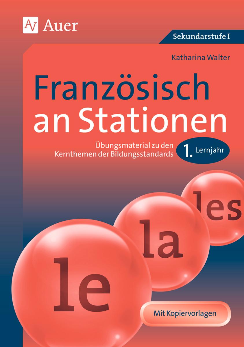 Vorderes Coverbild Französisch an Stationen