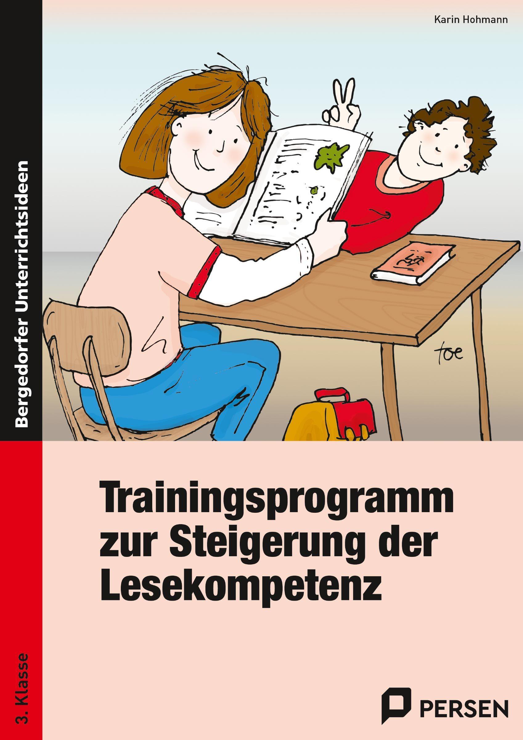 Vorderes Coverbild Trainingsprogramm zur Steigerung der Lesekompetenz. 3. Klasse