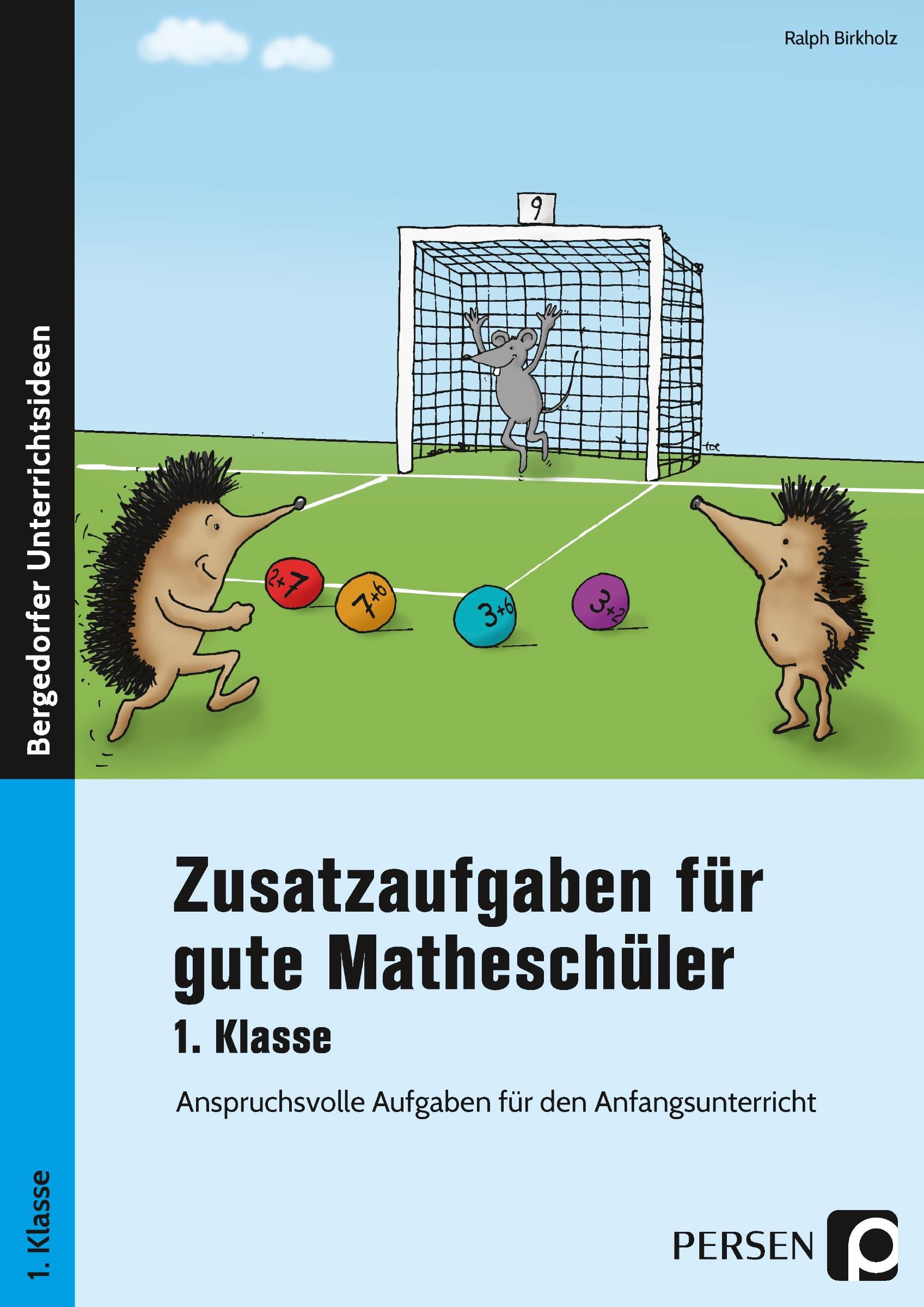 Vorderes Coverbild Zusatzaufgaben für gute Matheschüler 1. Klasse