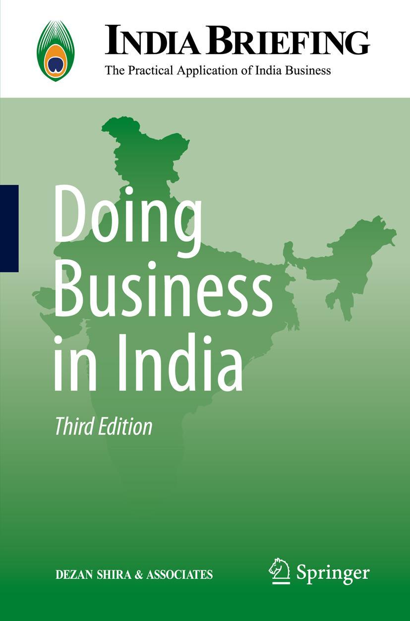 Vorderes Coverbild Doing Business in India