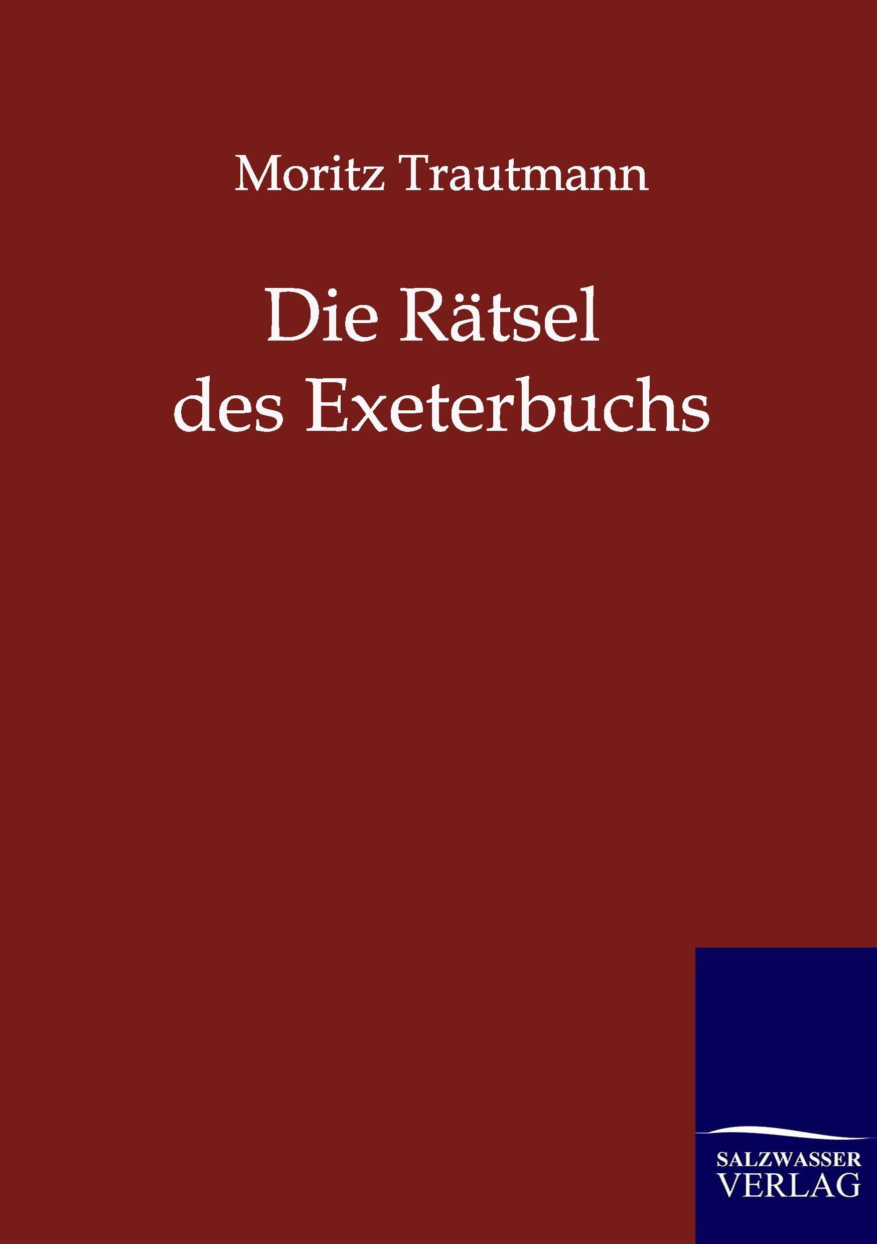 Vorderes Coverbild Die Rätsel des Exeterbuchs