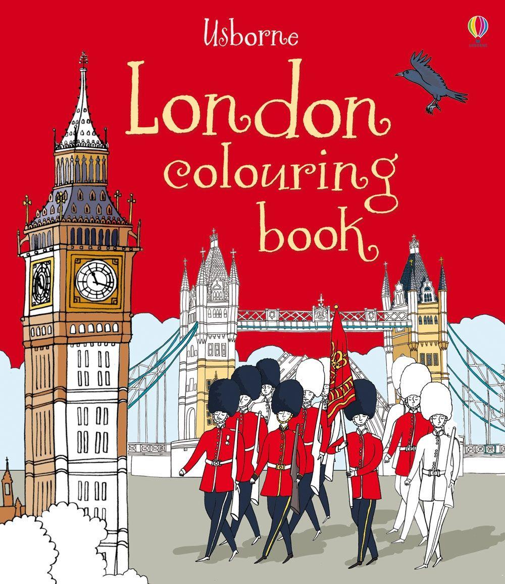 Vorderes Coverbild London Colouring Book