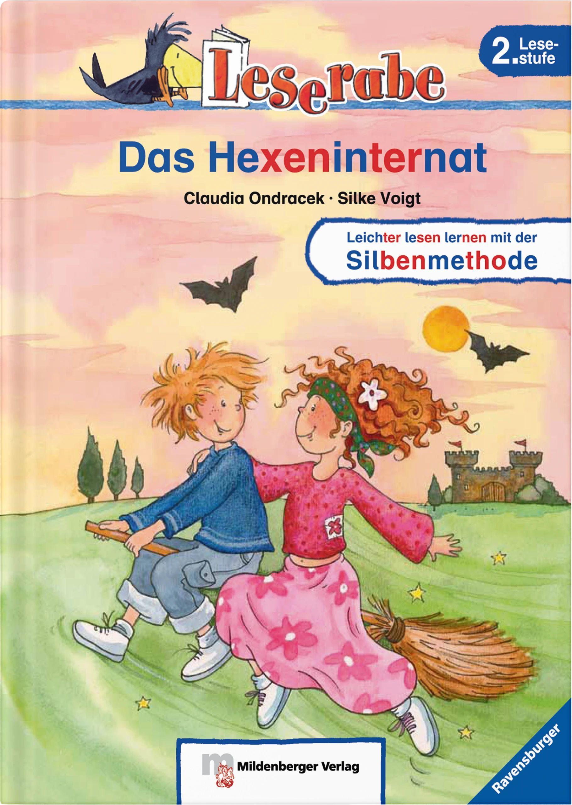 Vorderes Coverbild Leserabe 16. Lesestufe 2. Das Hexeninternat