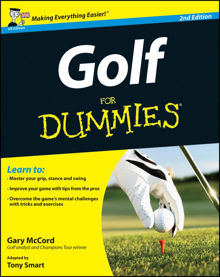 Vorderes Coverbild Golf For Dummies, UK Edition