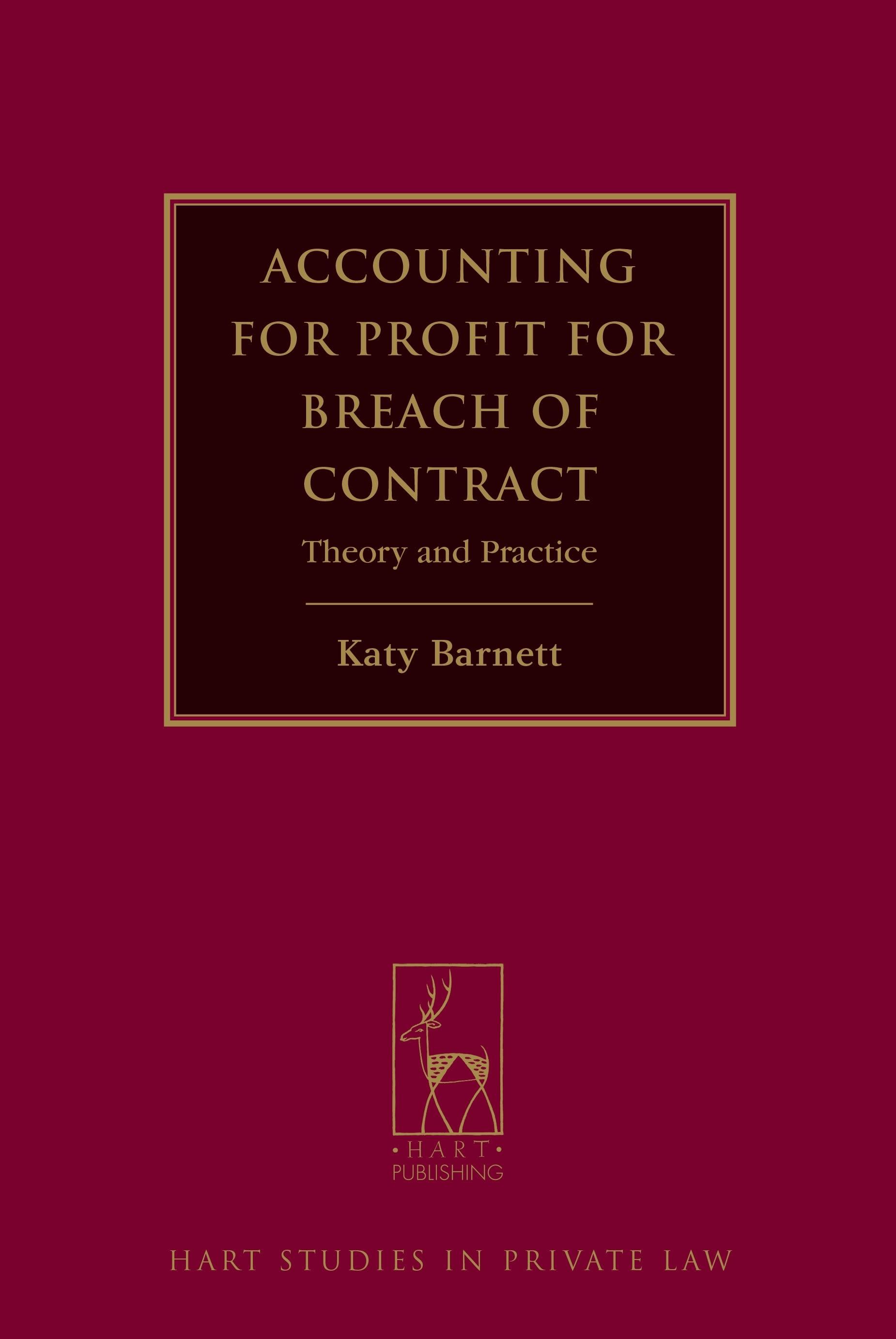 Vorderes Coverbild Accounting for Profit for Breach of Contract