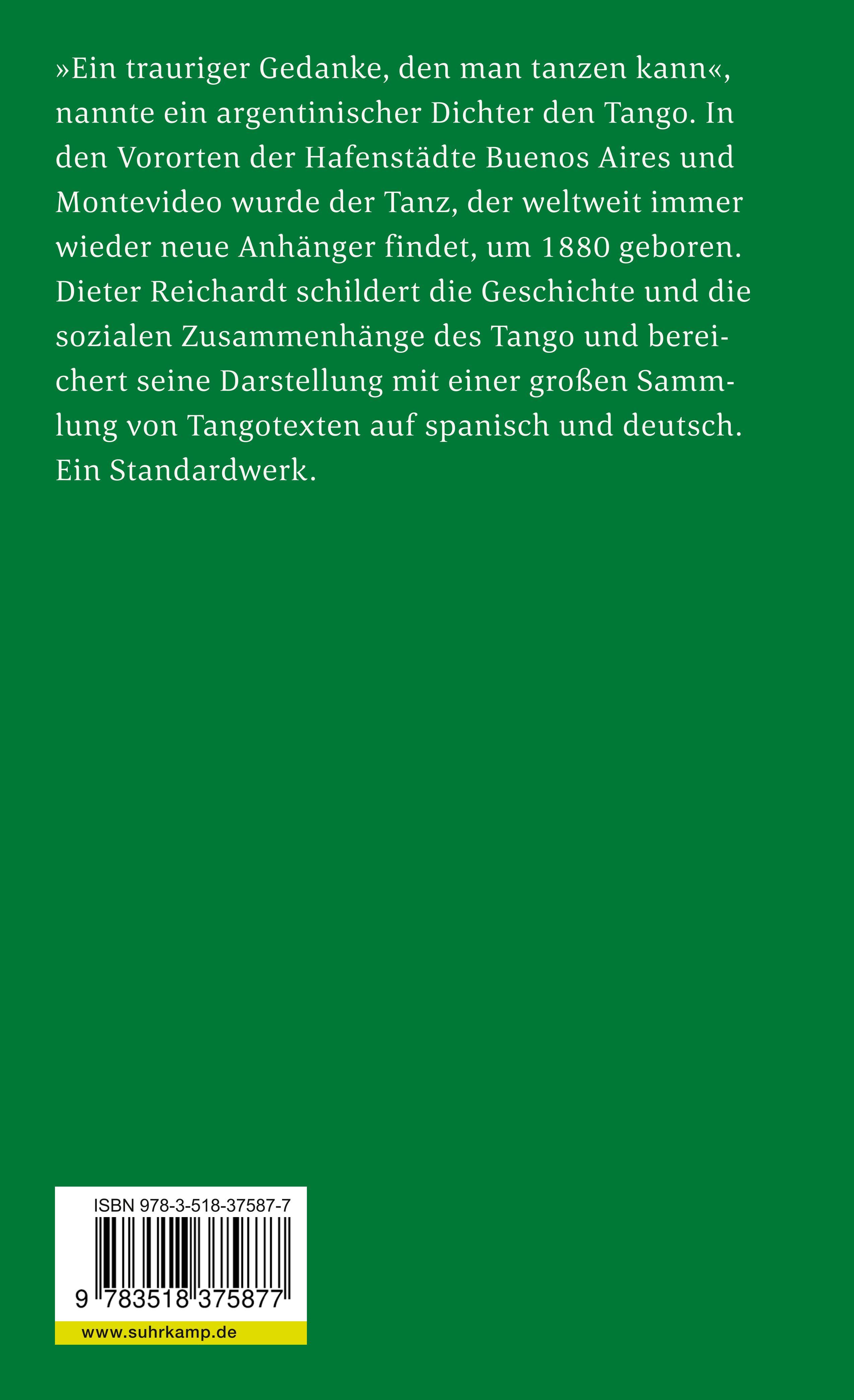 Rückseitencover Tango