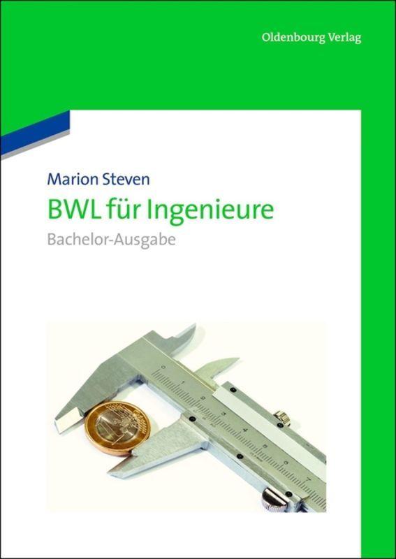 Vorderes Coverbild BWL für Ingenieure
