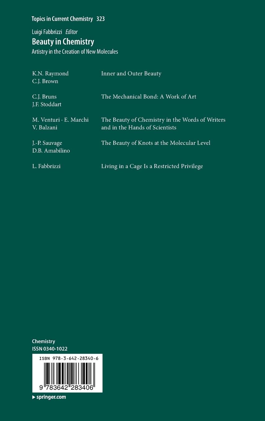 Rückseitencover Beauty in Chemistry