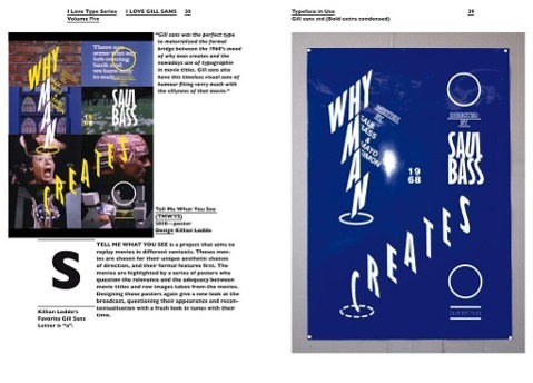 Vorderes Coverbild I Love Type 05 Gill Sans