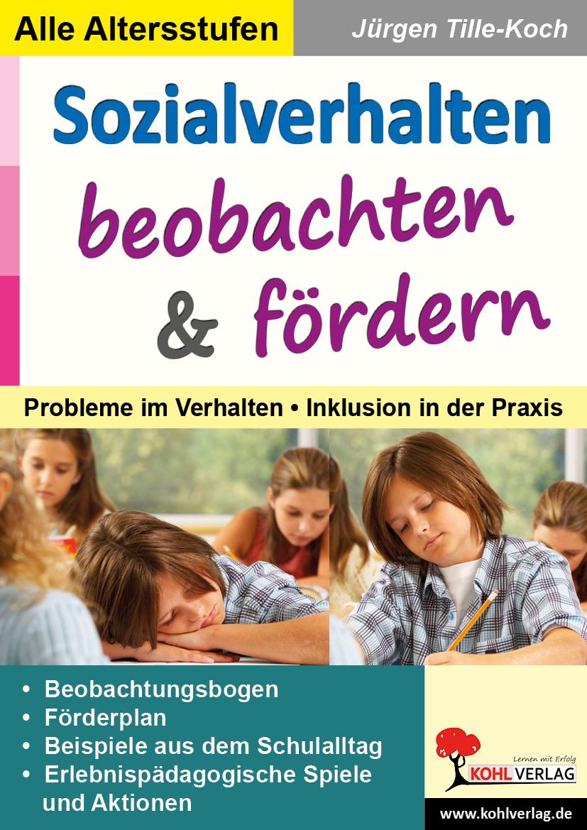 Vorderes Coverbild Sozialverhalten beobachten und fördern