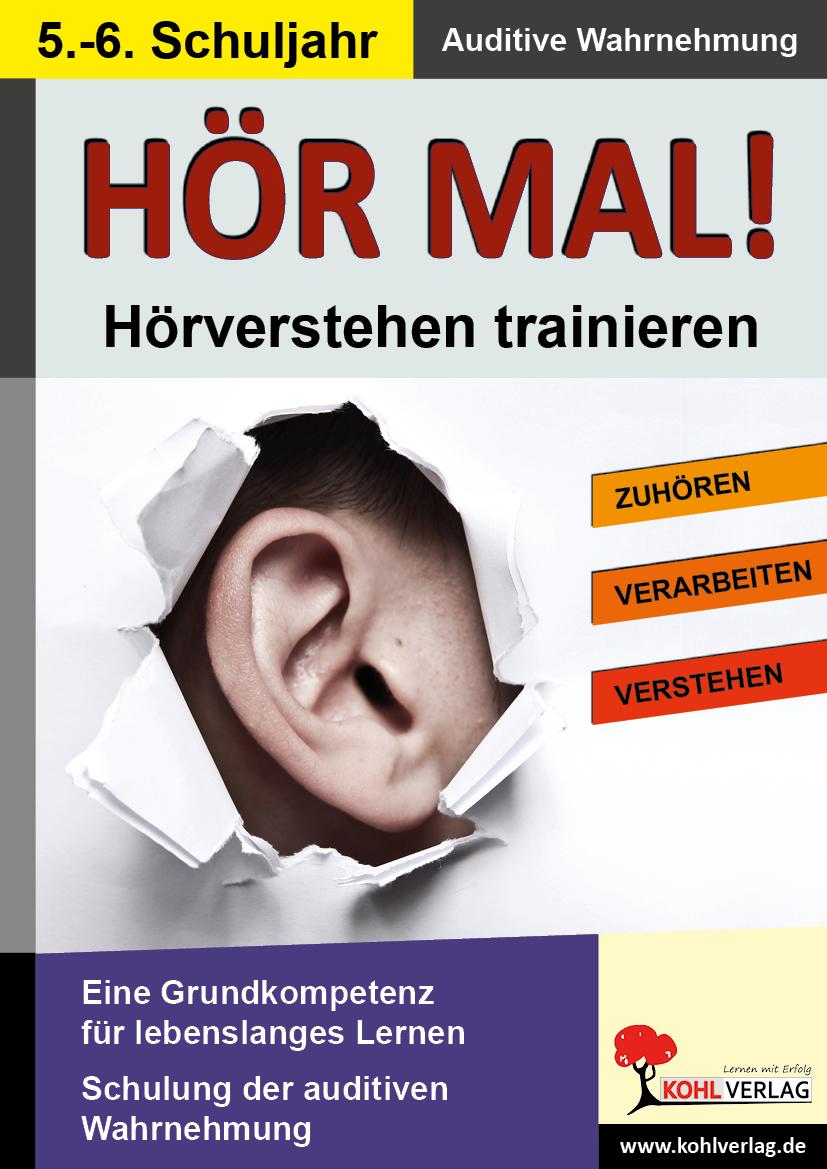 Vorderes Coverbild Hör mal! - Hörverstehen trainieren 5. - 6. Schuljahr