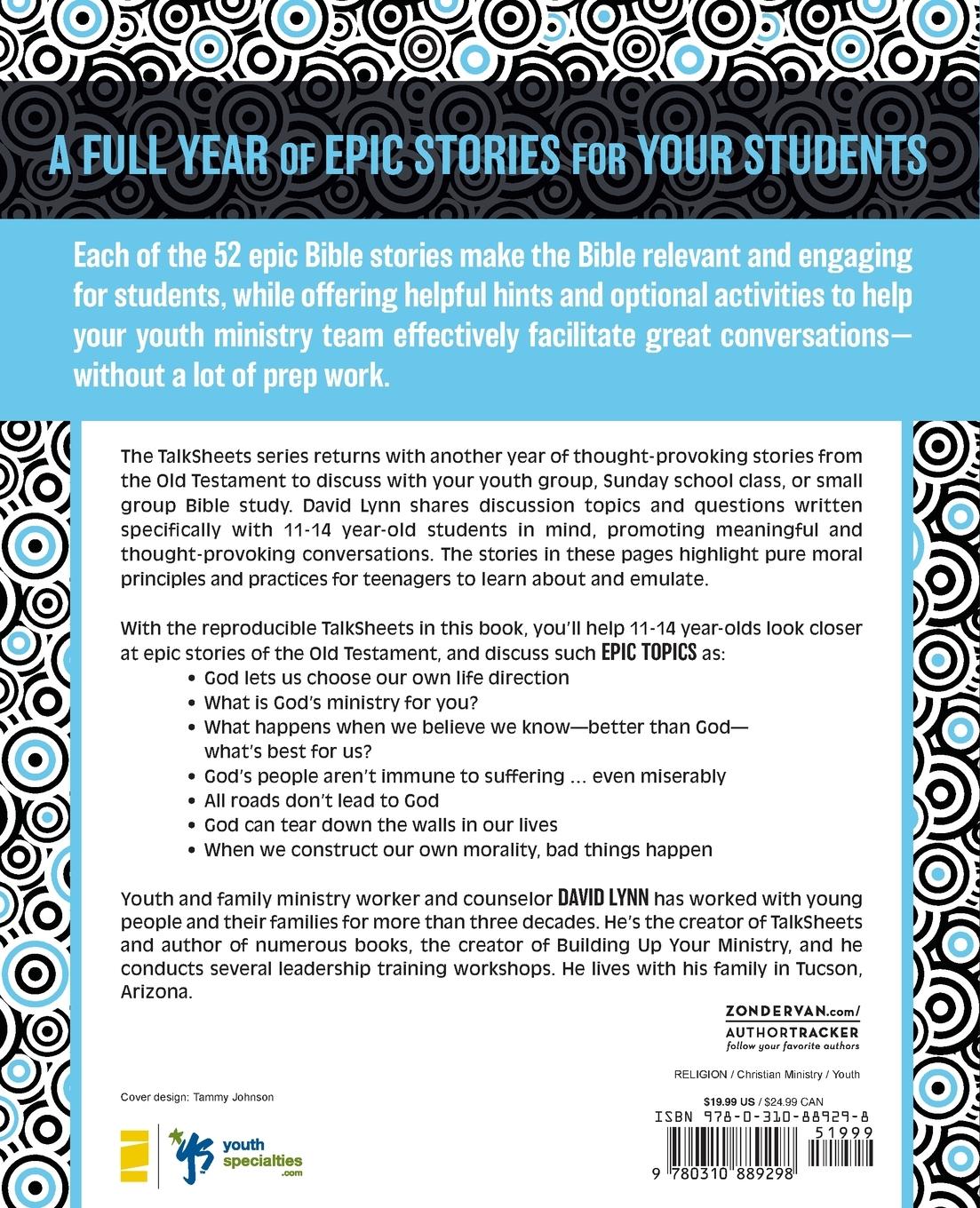 Rückseitencover Middle School Talksheets