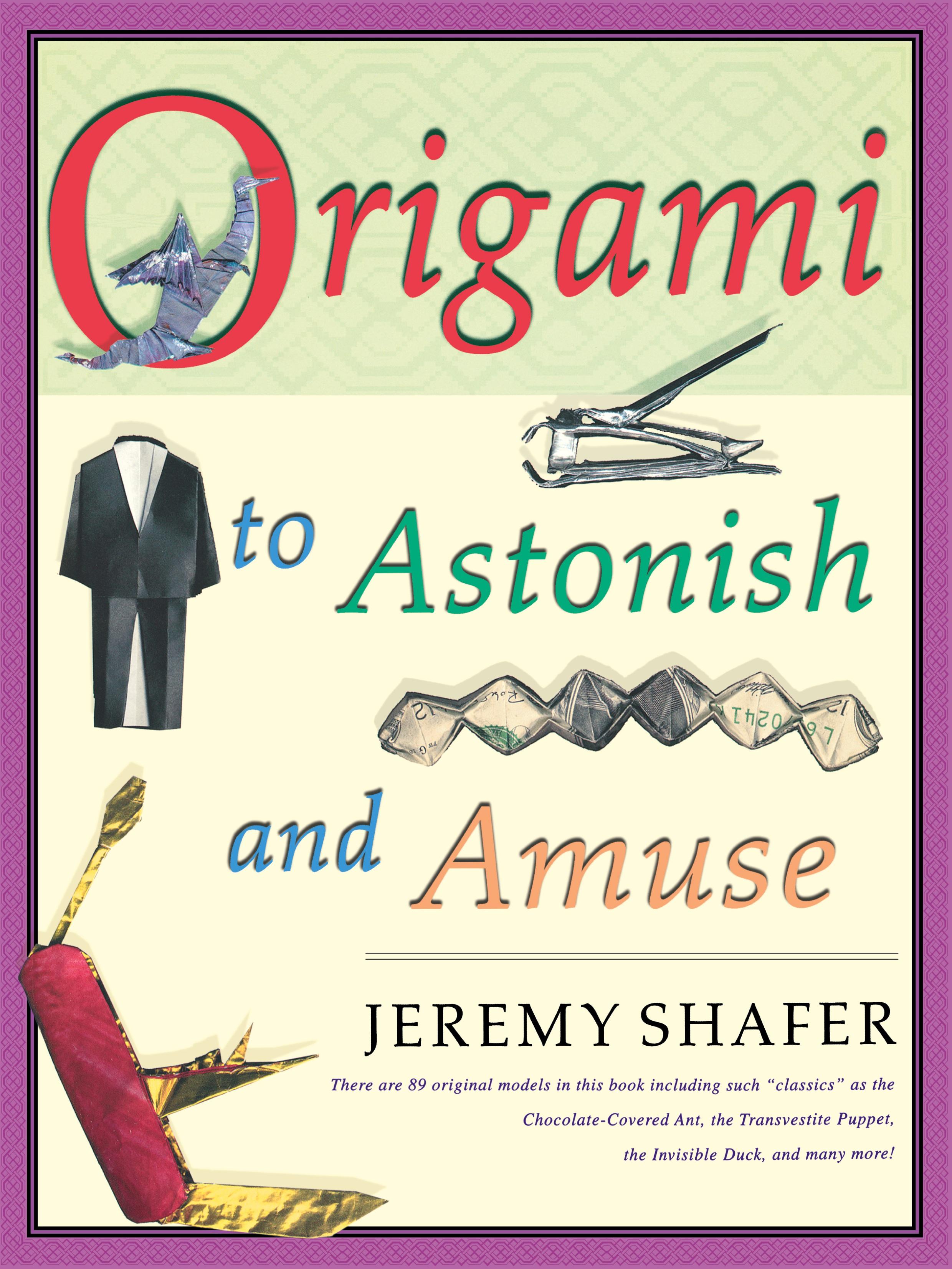 Vorderes Coverbild Origami to Astonish and Amuse