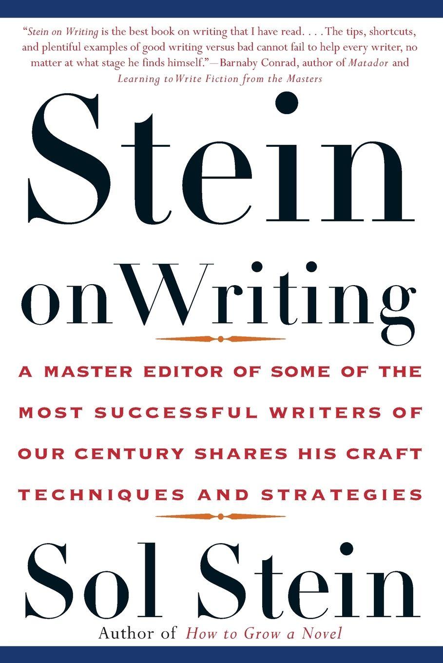 Vorderes Coverbild Stein On Writing