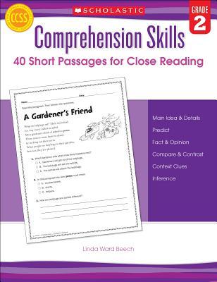 Vorderes Coverbild Comprehension Skills: 40 Short Passages for Close Reading: Grade 2