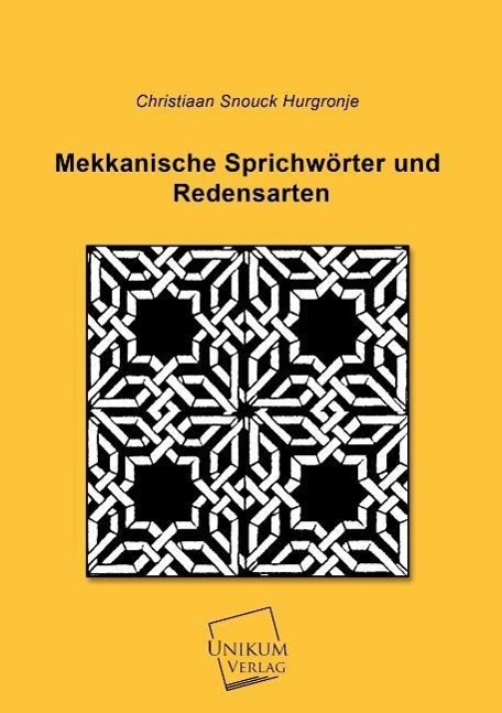 Vorderes Coverbild Mekkanische Sprichwörter und Redensarten