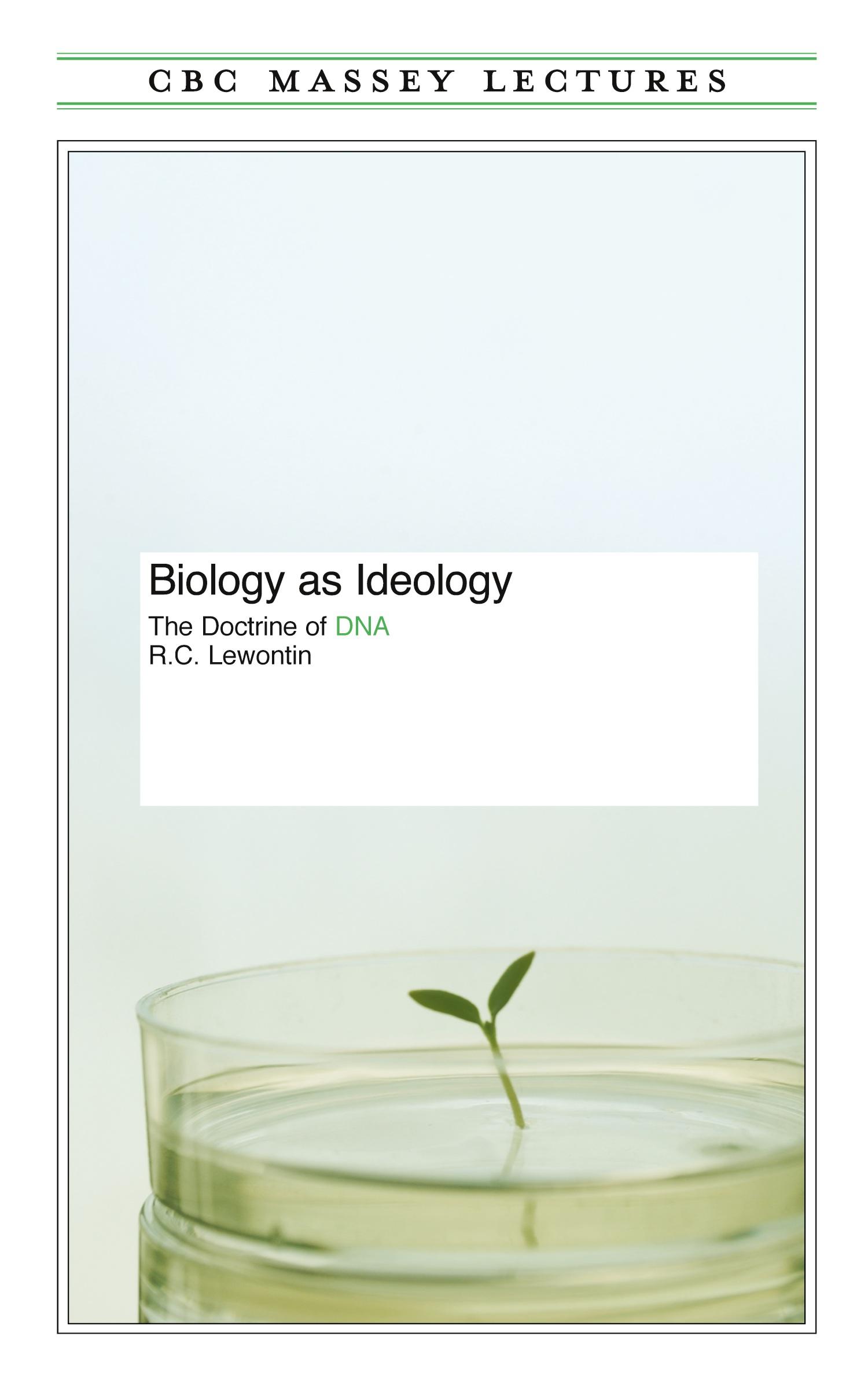 Vorderes Coverbild Biology As Ideology