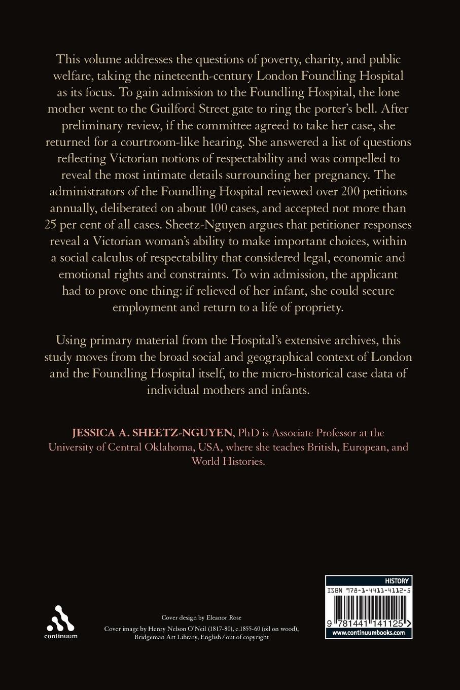 Rückseitencover Victorian Women, Unwed Mothers and the London Foundling Hospital