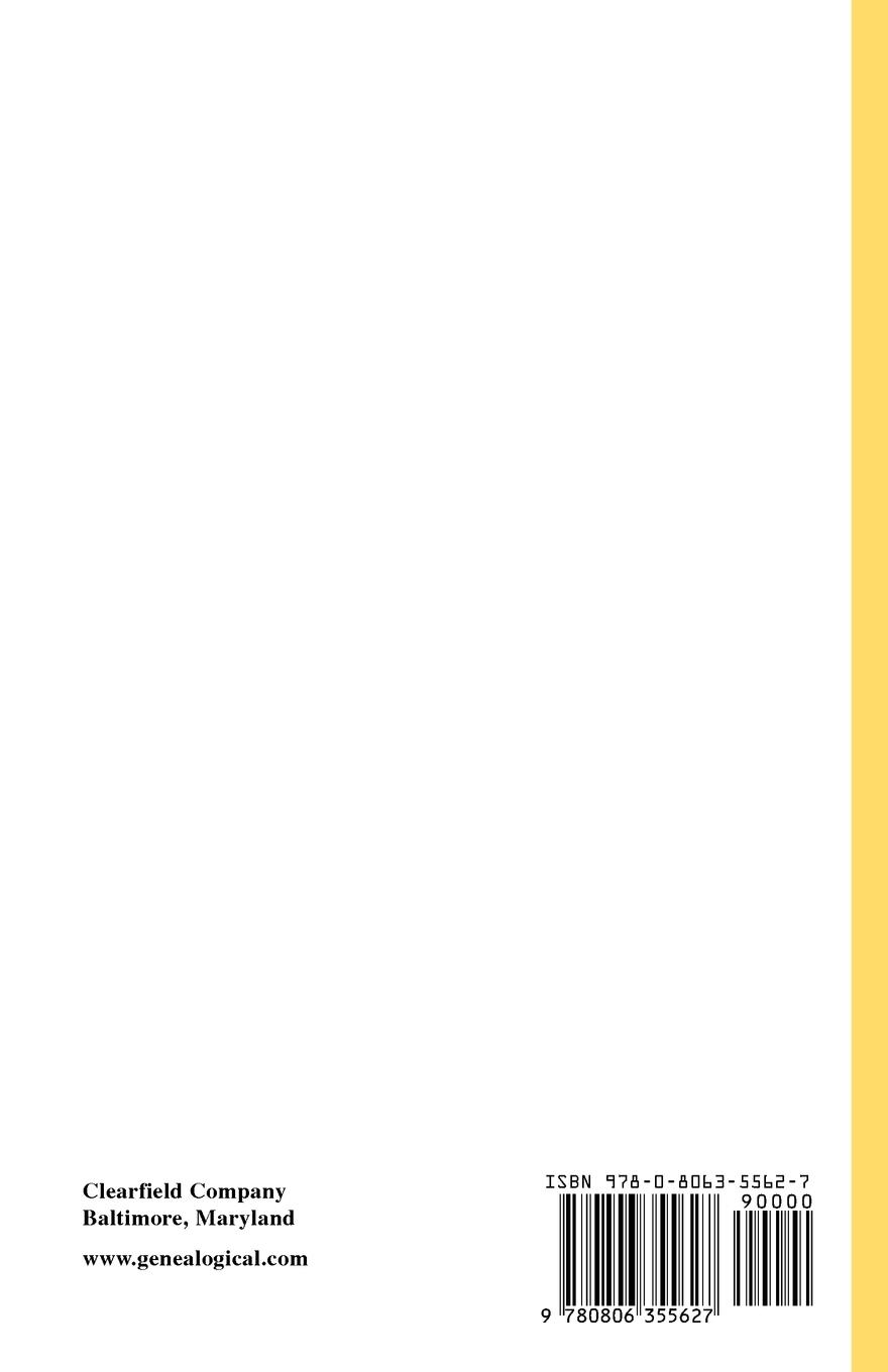 Rückseitencover Abstracts of the Testamentary Proceedings of the Prerogative Court of Maryland. Volume XXXIV