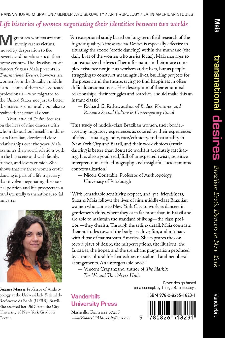 Rückseitencover Transnational Desires