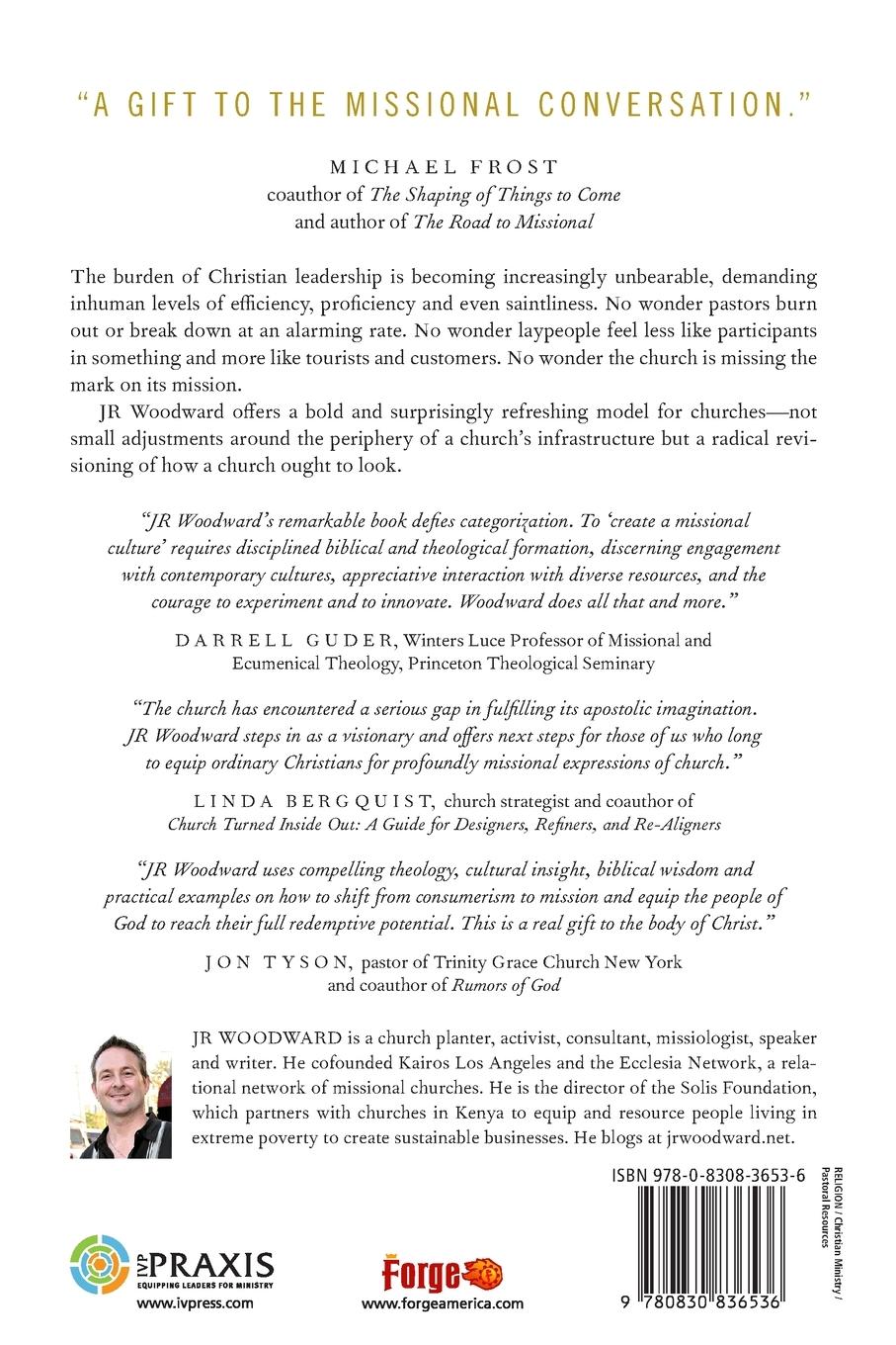 Rückseitencover Creating a Missional Culture