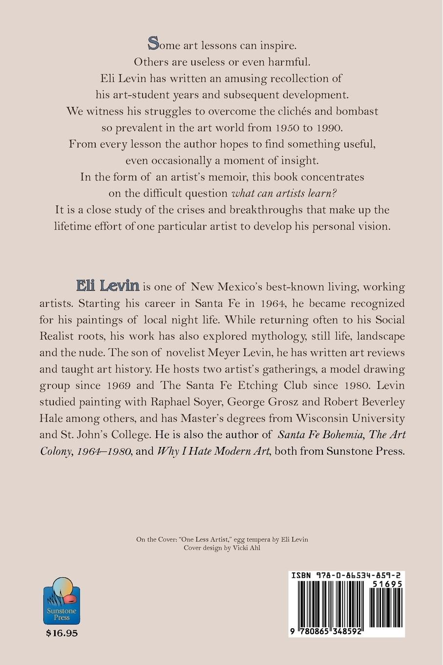 Rückseitencover Disturbing Art Lessons