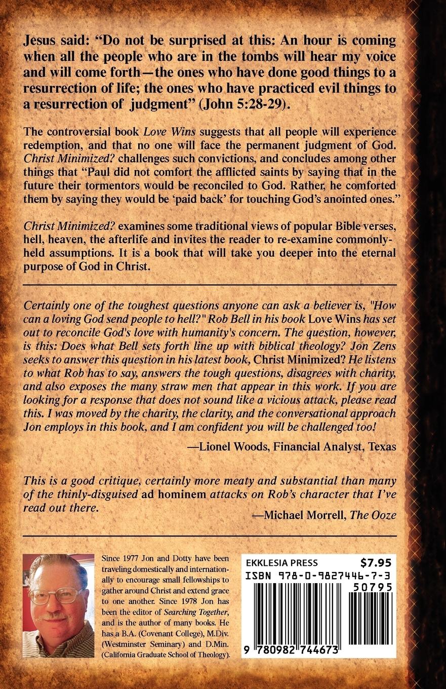 Rückseitencover Christ Minimized