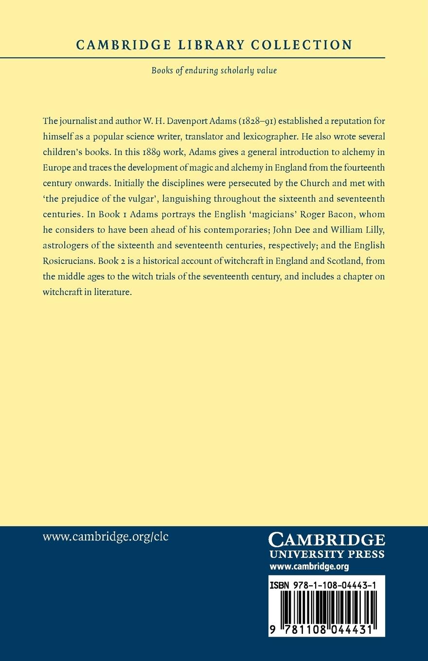 Rückseitencover Witch, Warlock, and Magician