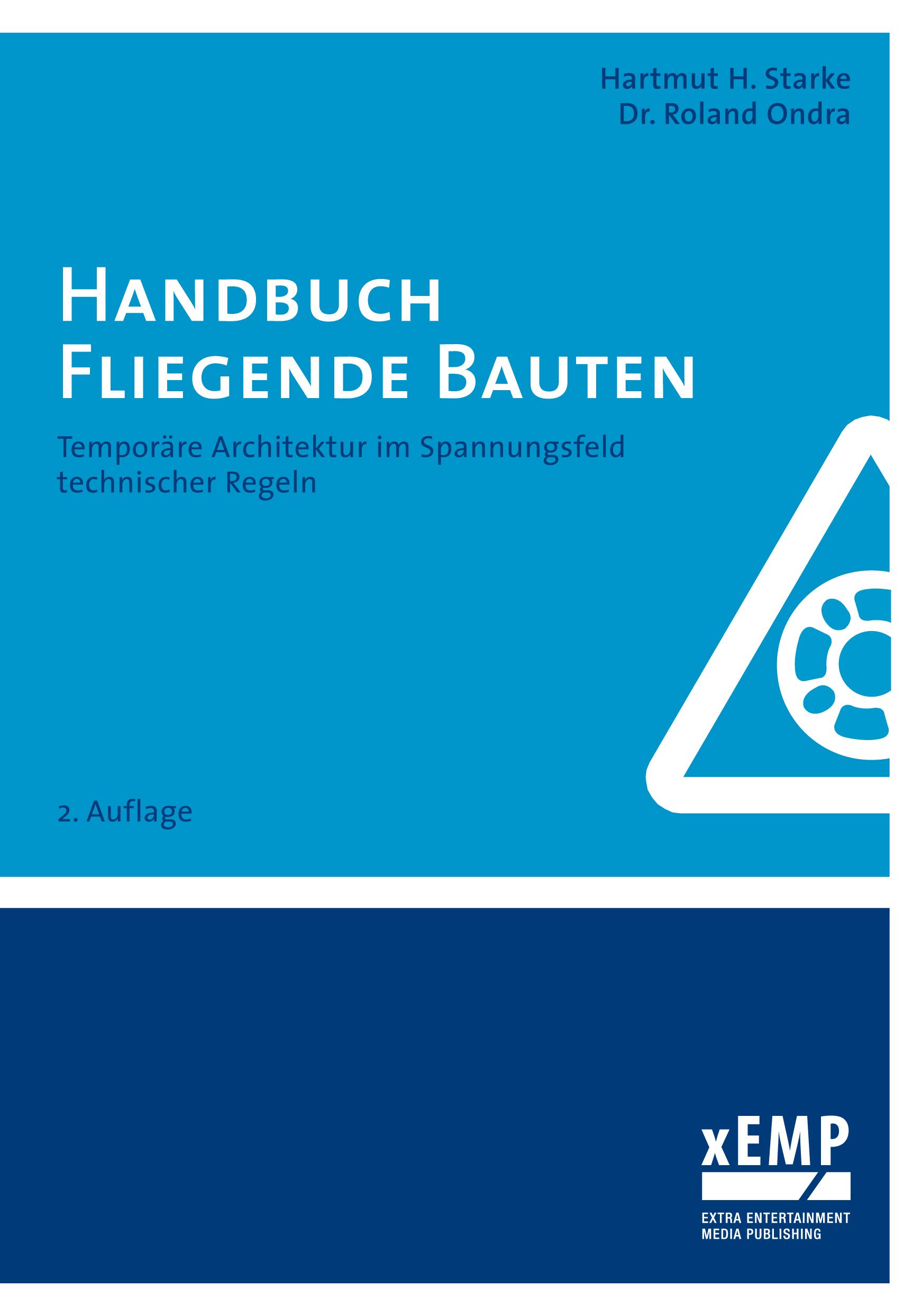 Vorderes Coverbild Handbuch Fliegende Bauten