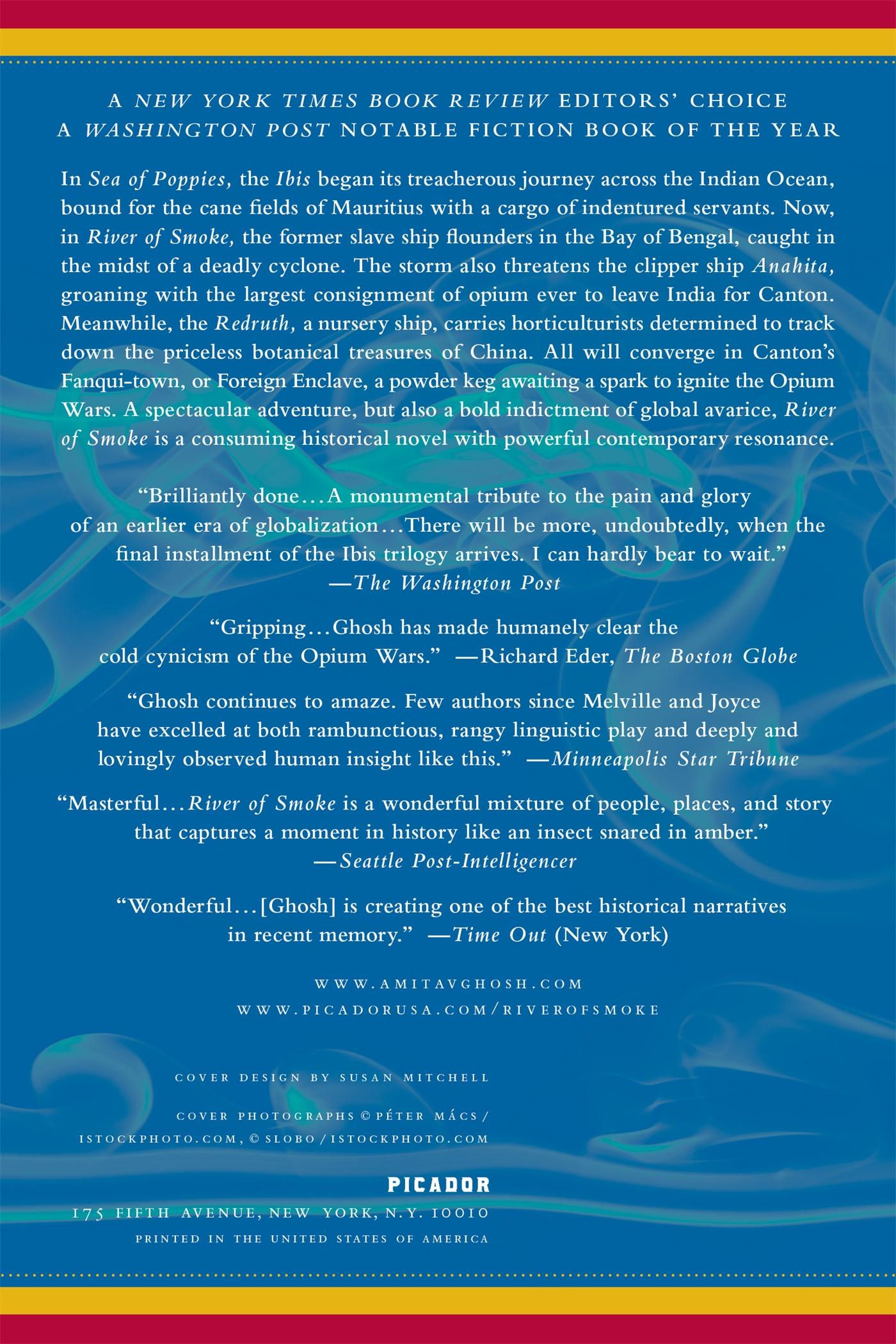 Rückseitencover River of Smoke