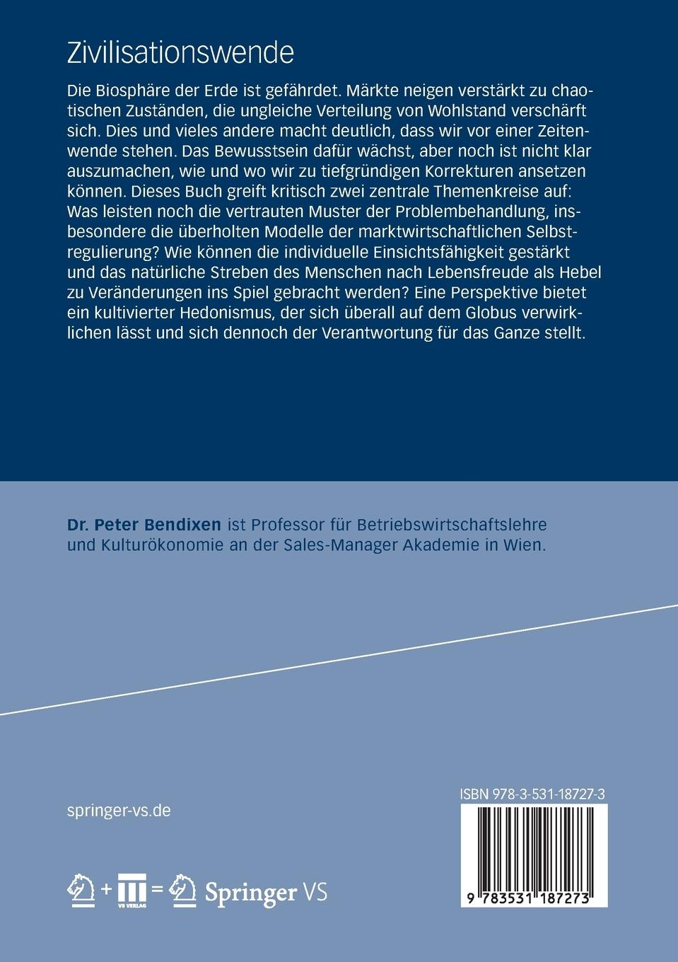 Rückseitencover Zivilisationswende