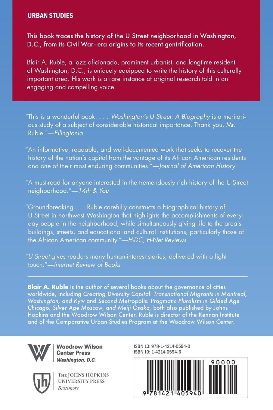 Rückseitencover Washington's U Street