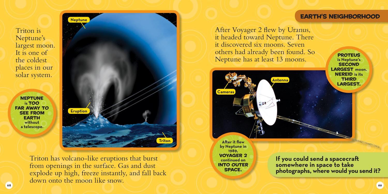 Beispielinhalt (Bild) National Geographic Little Kids First Big Book of Space
