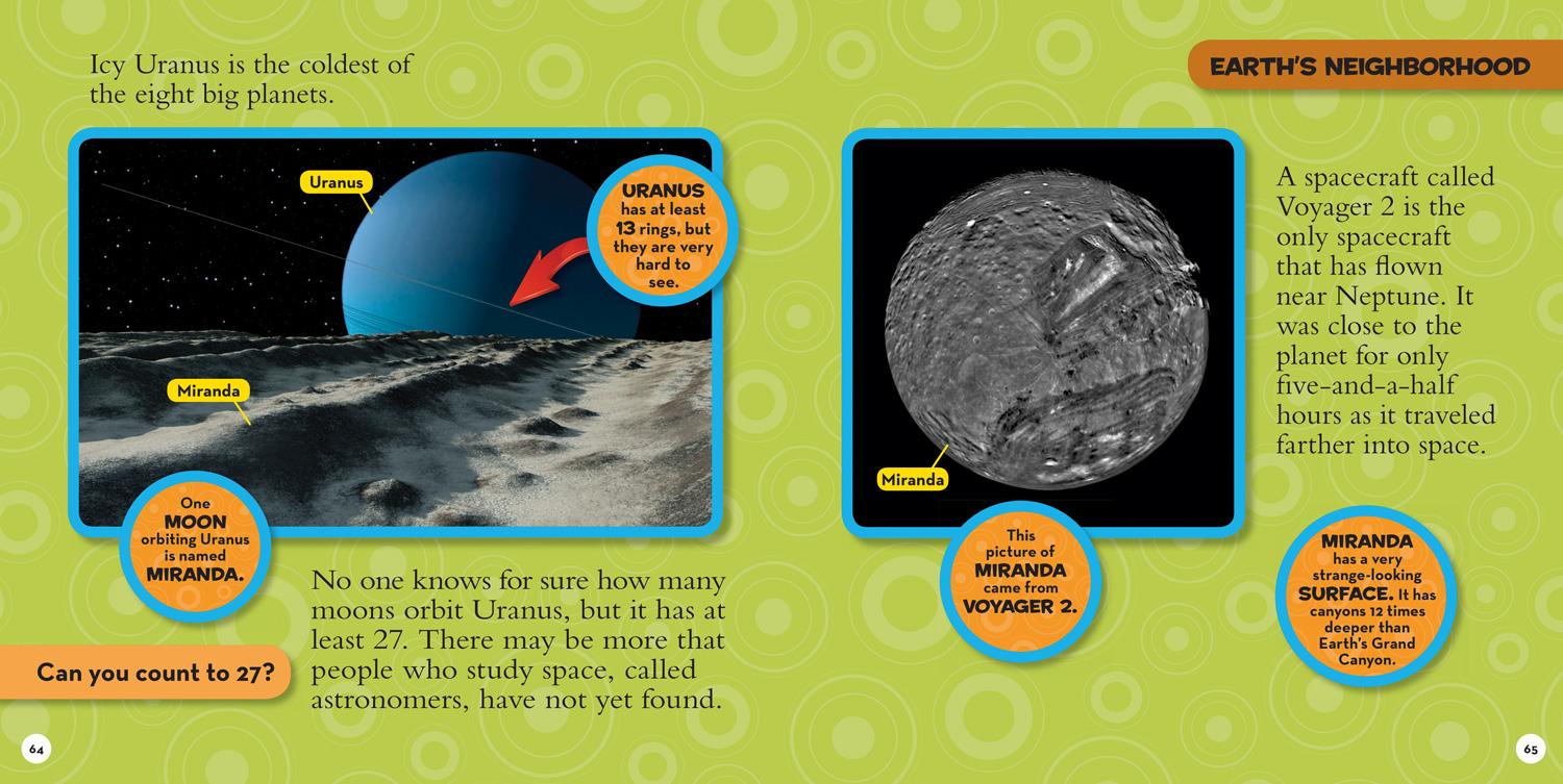 Beispielinhalt (Bild) National Geographic Little Kids First Big Book of Space