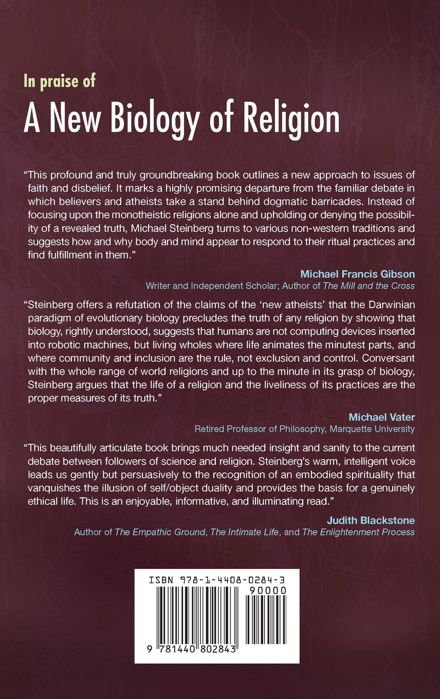 Rückseitencover A New Biology of Religion