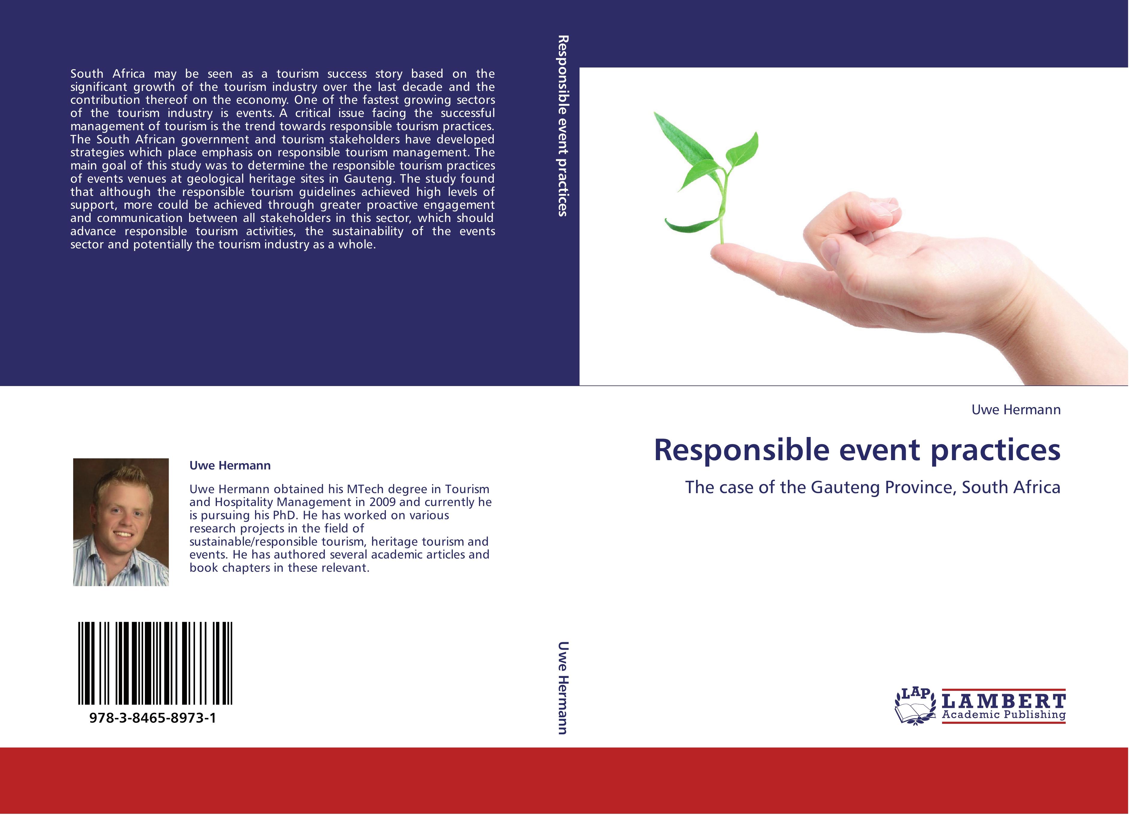 Vorderes Coverbild Responsible event practices