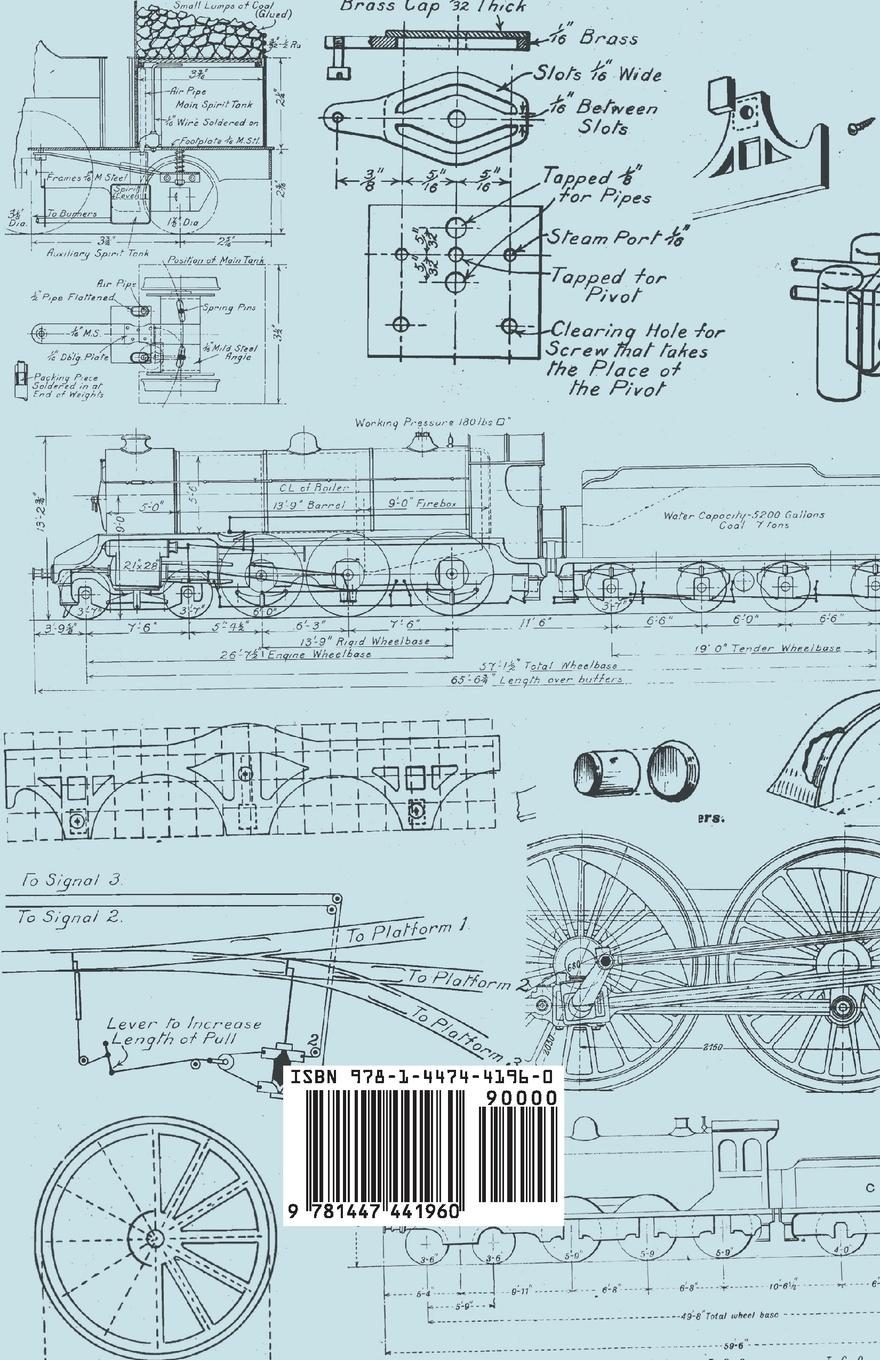 Rückseitencover A Little Book of Model Trains - Dealing with the Construction of Trains, Stations, and Accessories
