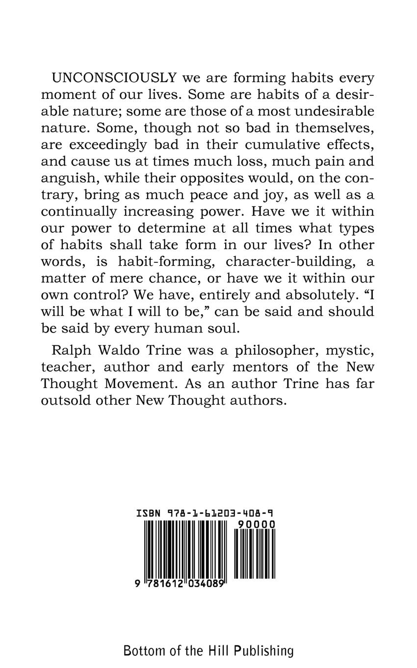 Rückseitencover Character-Building Thought Power