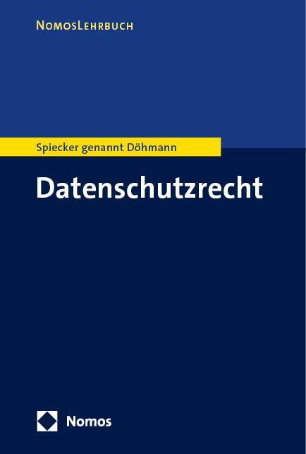 Vorderes Coverbild Datenschutzrecht