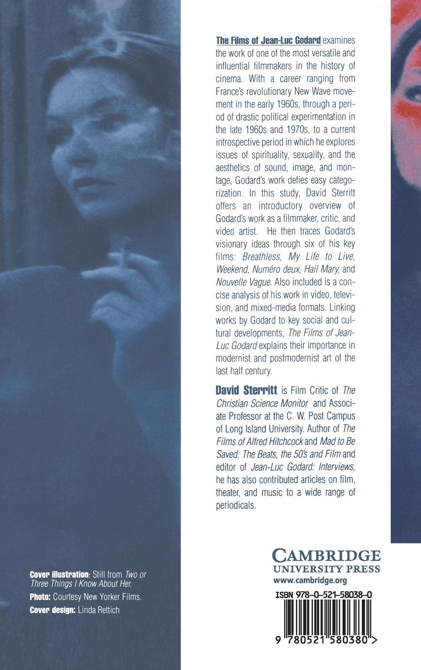Rückseitencover The Films of Jean-Luc Godard