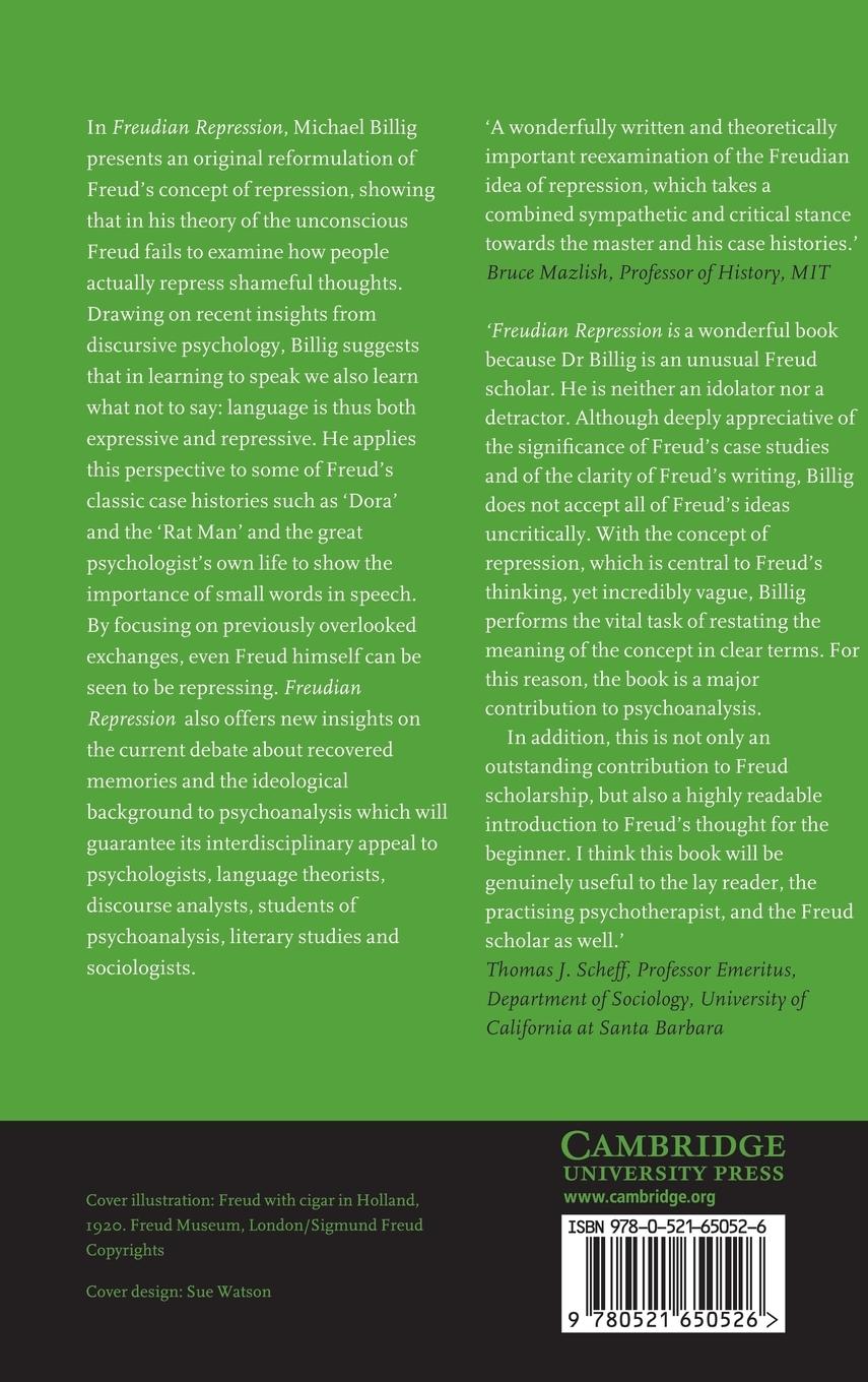 Rückseitencover Freudian Repression