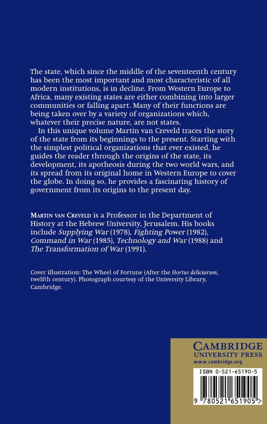 Rückseitencover The Rise and Decline of the State