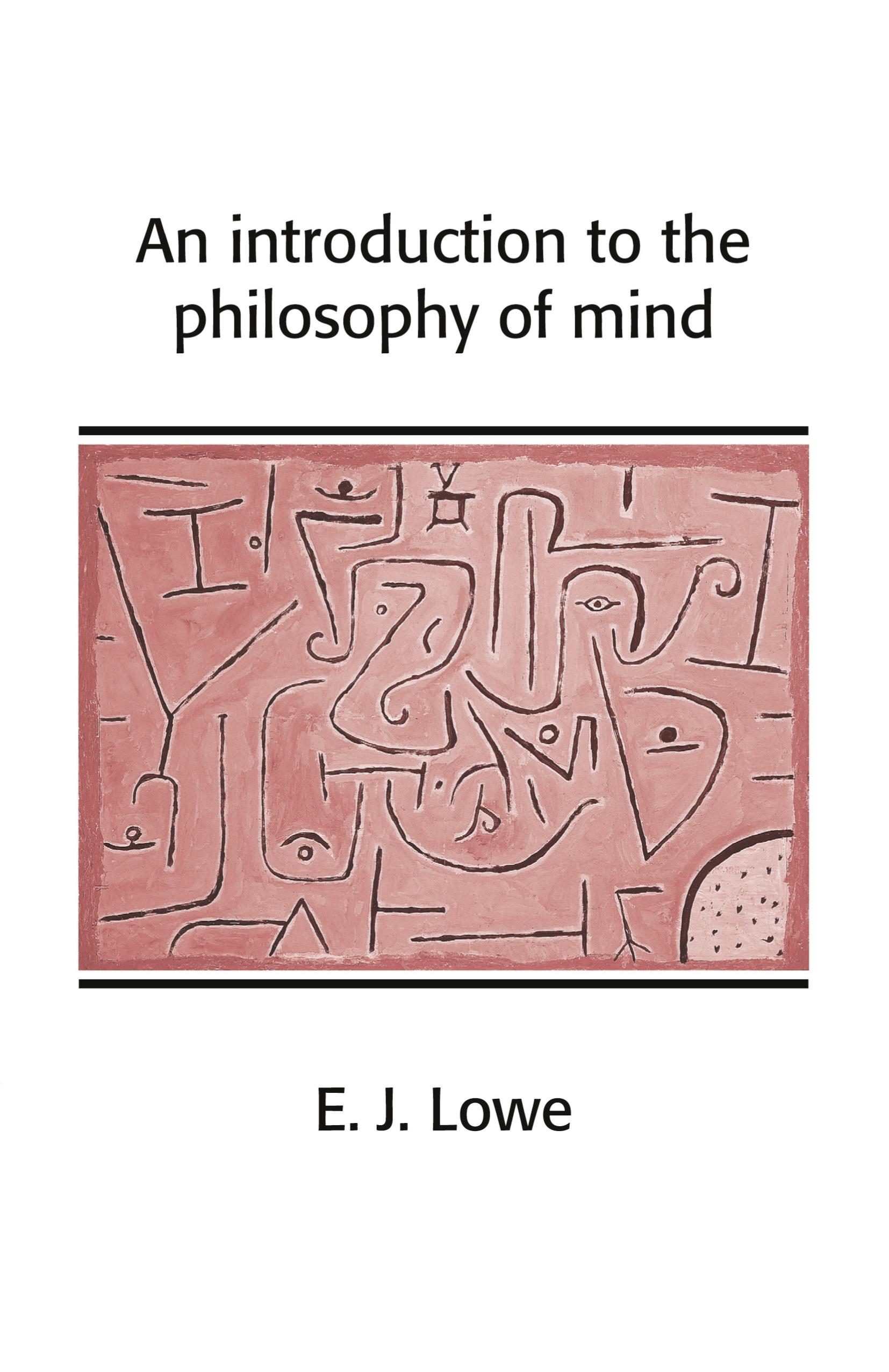 Vorderes Coverbild An Introduction to the Philosophy of Mind
